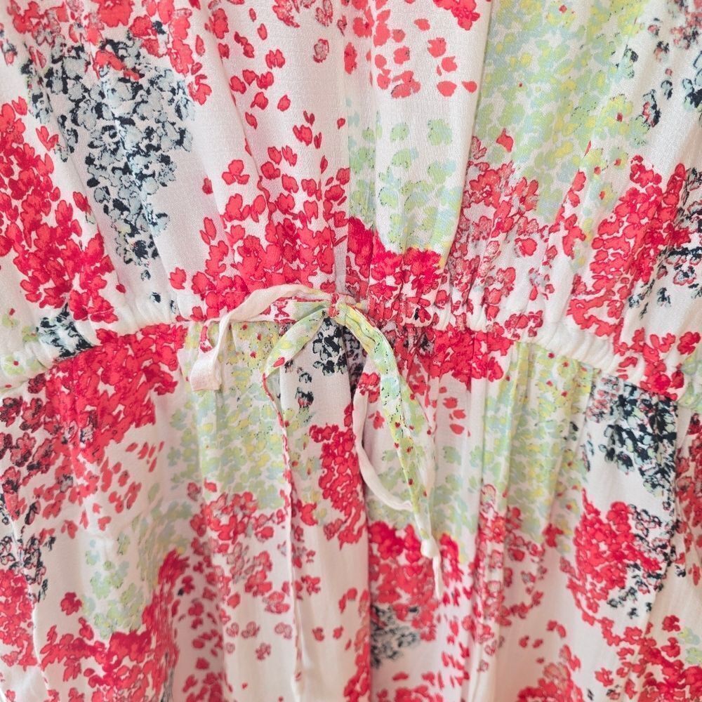 LUCKY BRAND Floor Length Floral Boho Sleeveless Dress. - Picture 2 of 11